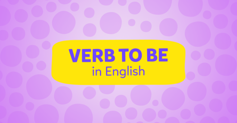 The verb 'to be
