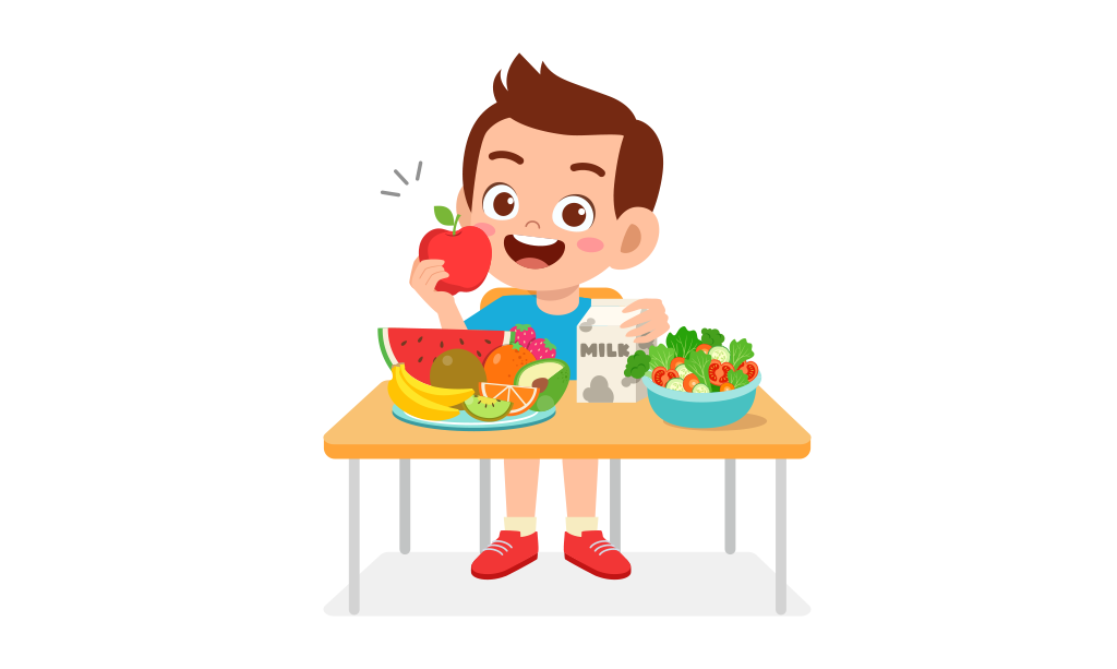 לימוד הילדים על הרעיון של אכילה מודעת יכול לעזור להם לפתח מערכת יחסים בריאה עם האוכל.