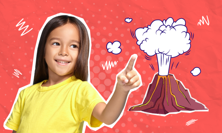 התפרצות הר געש, איך זה קורה? הסבר עם ניסוי לילדים