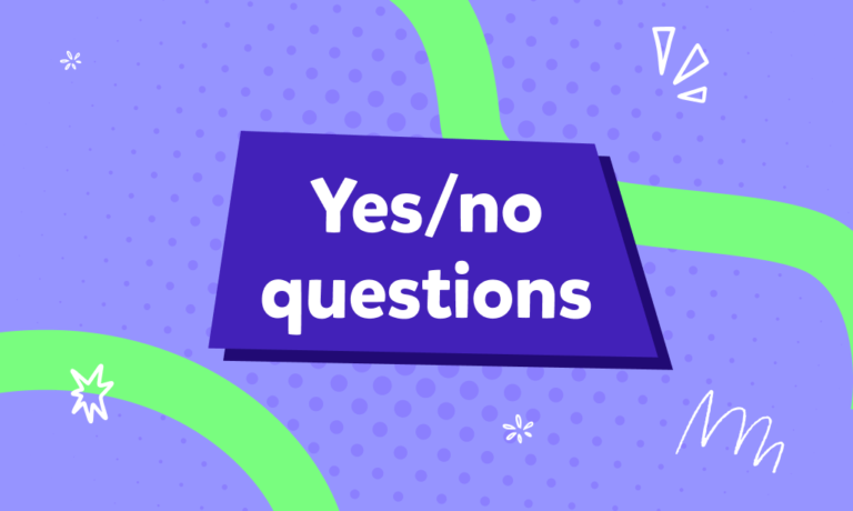 הבנת השאלות כן-לא Yes-No Questions באנגלית