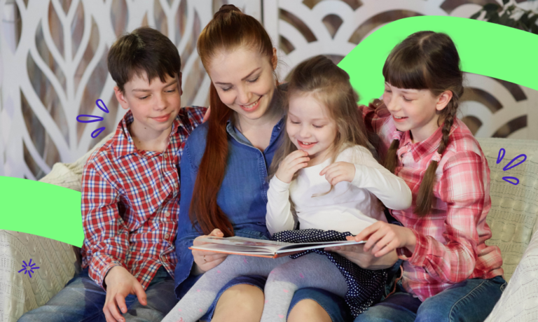 החשיבות של קריאת ספרים עם ילדים