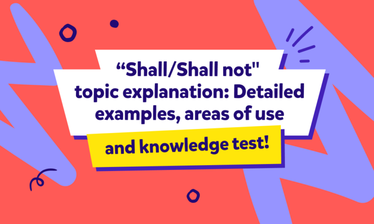 מה המשמעות של Shall ו-Shall Not באנגלית? איך משתמשים בהן?