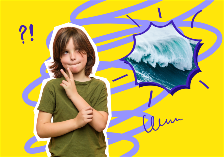 איך נוצרים גלים בים? הסבר לילדים