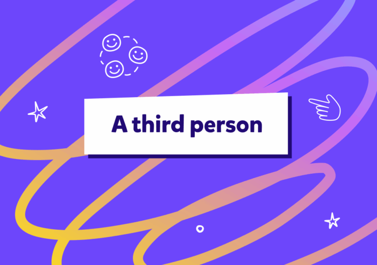 גוף שלישי באנגלית – Third Person in English