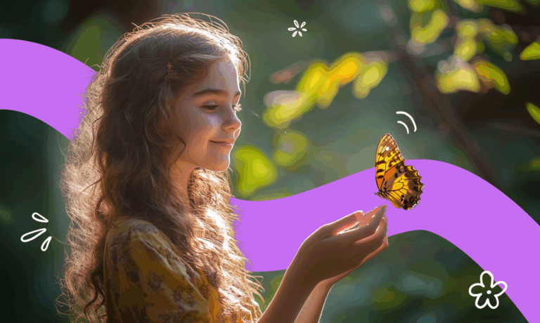מגולם לפרפר | הסבר לילדים על מחזור החיים המרתק
