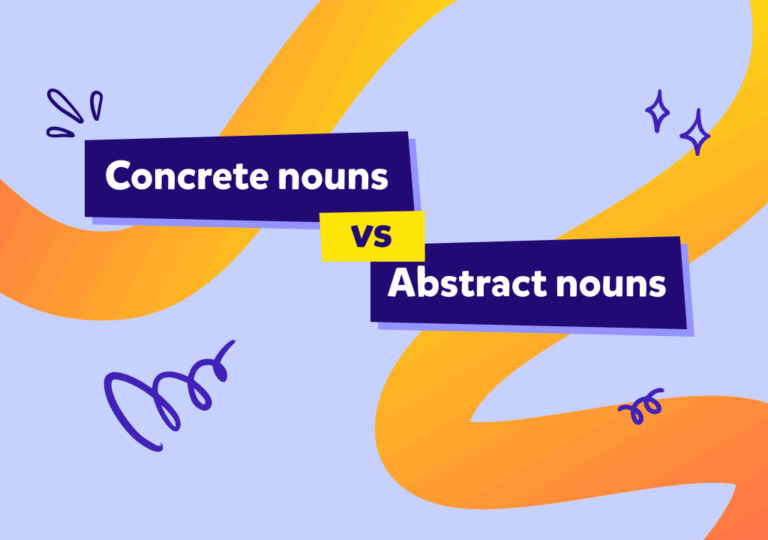 שמות עצם מוחשיים ושמות עצם מופשטים | Concrete Nouns vs. Abstract Nouns