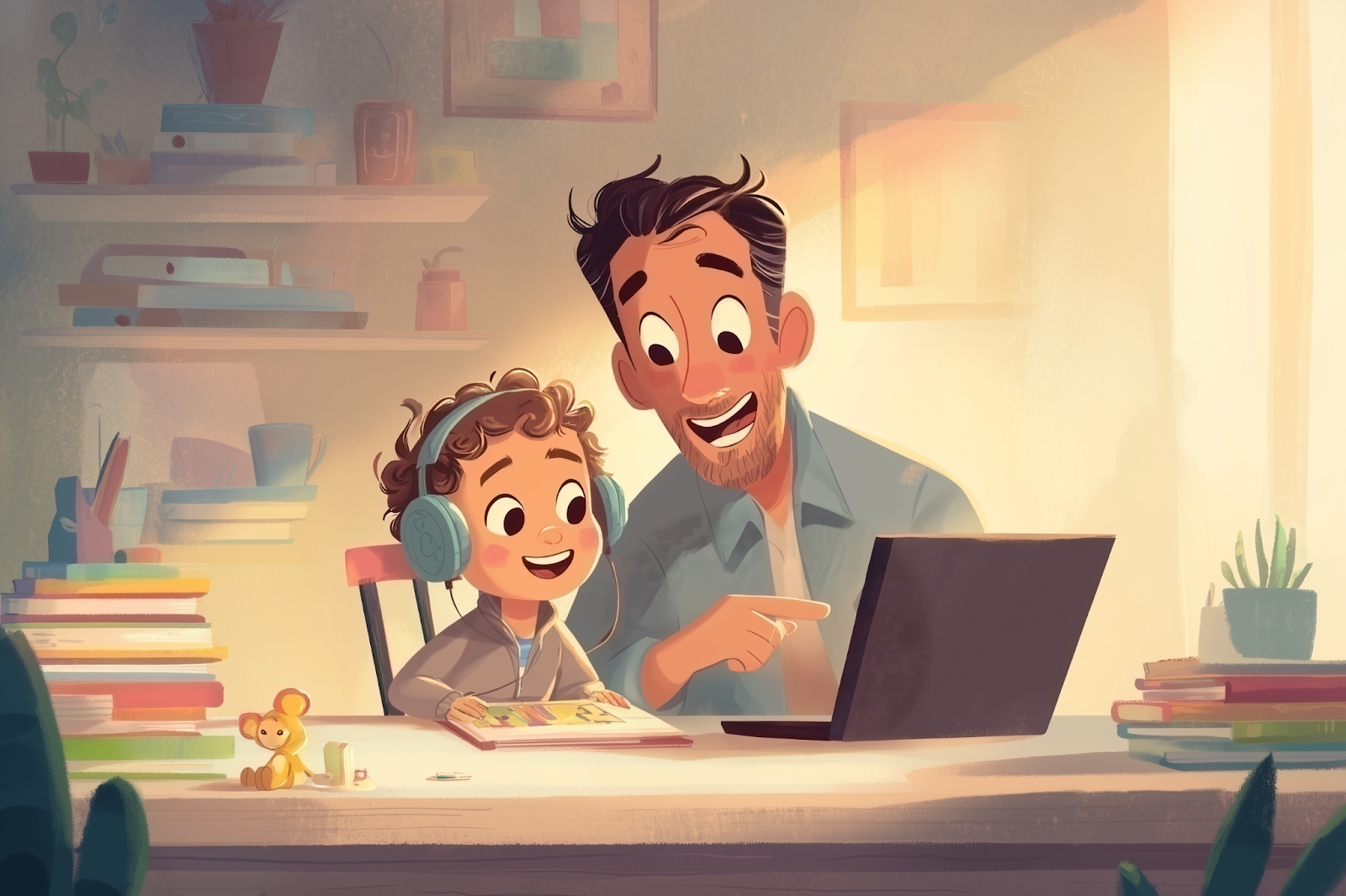 לימוד אנגלית מקוון בסביבה ביתית