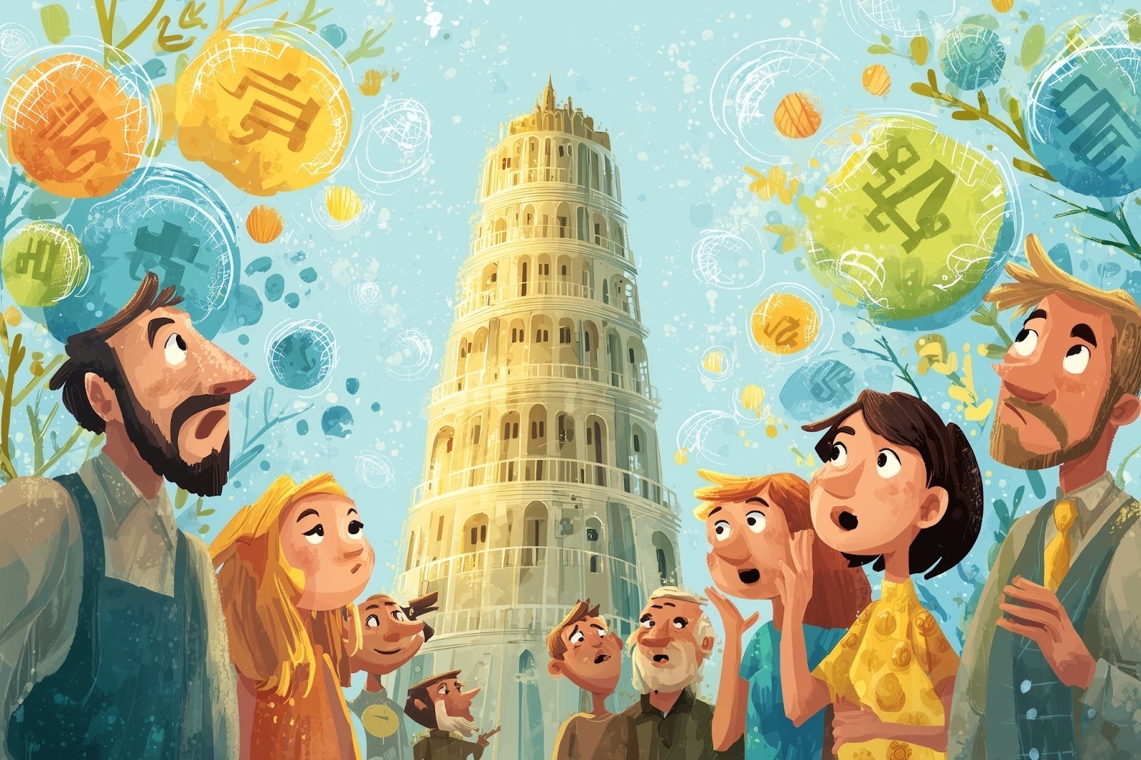 מגדל בבל ואינספור שפותיו