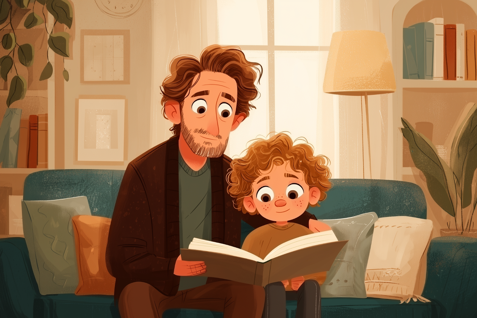 קשר הורי חברי בין אב לילדו