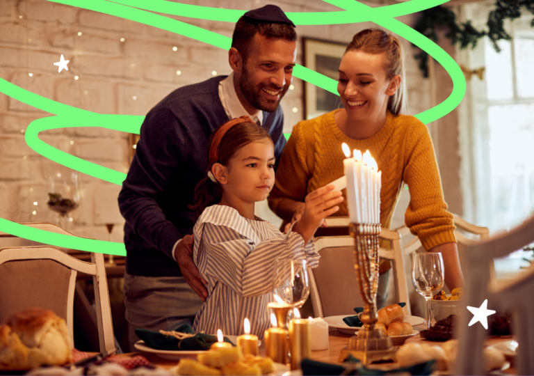 שמן ושלג: איך לחגוג את חג חנוכה וכריסמס בלי לשבור את המסורת (ואת הכיס)