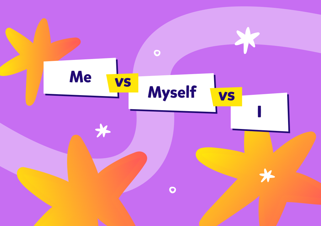 גופים באנגלית: מתי משתמשים ב-Me ומתי ב-I?