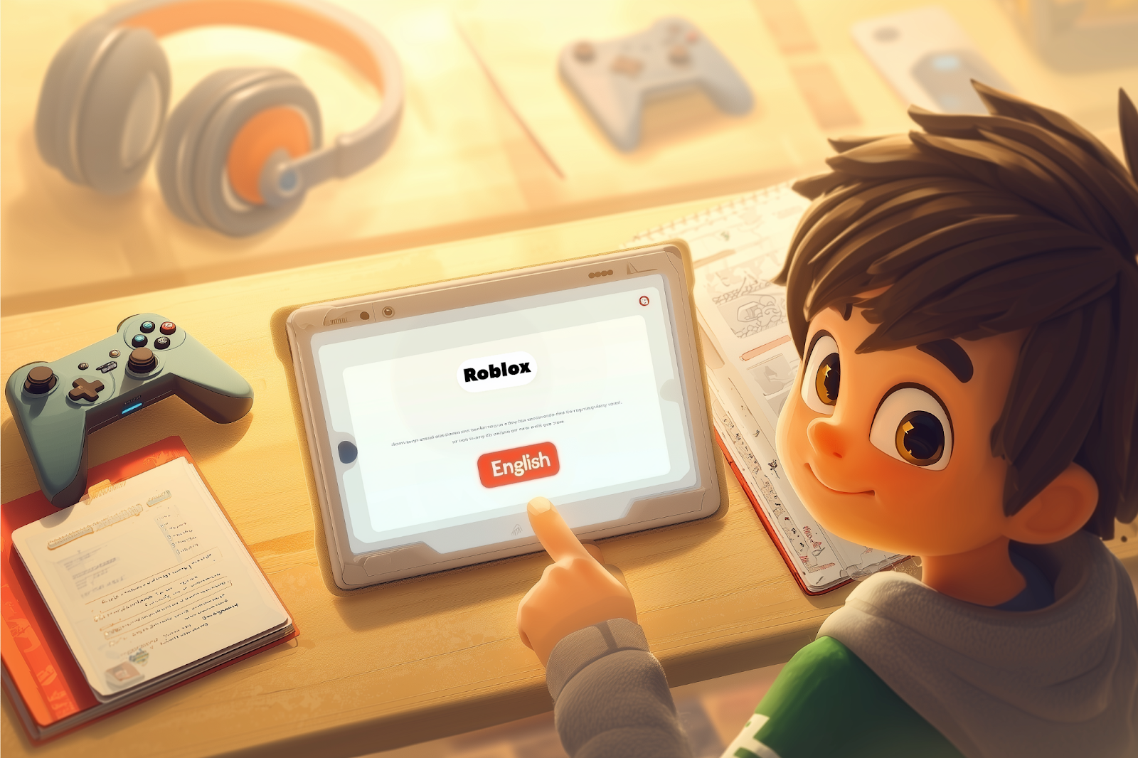 רובלוקס ככלי ללימוד אנגלית